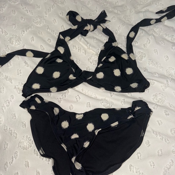 Target Black and White Polka Dot Bikini - Picture 1 of 4
